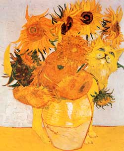 Βάζο με λουλούδια, Van Gogh
